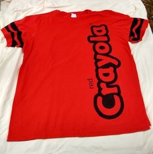 Red crayola T-shirt